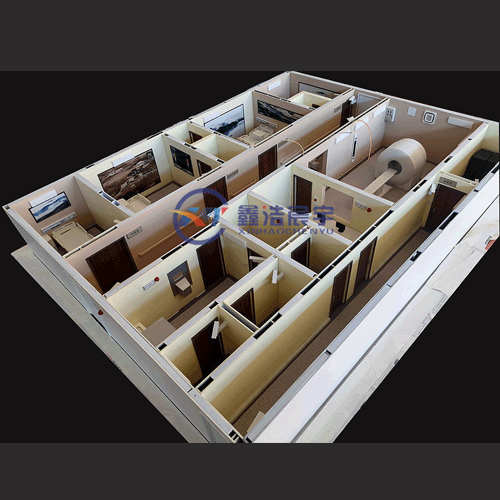 醫(yī)院各科室剖面布局展示沙盤